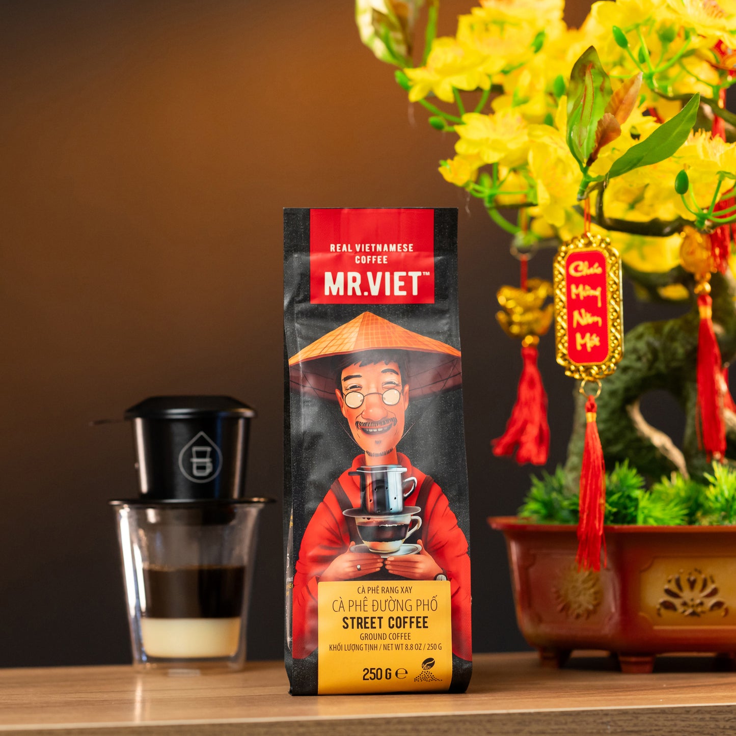 MR.VIET Street coffee (Ground coffee) 250g