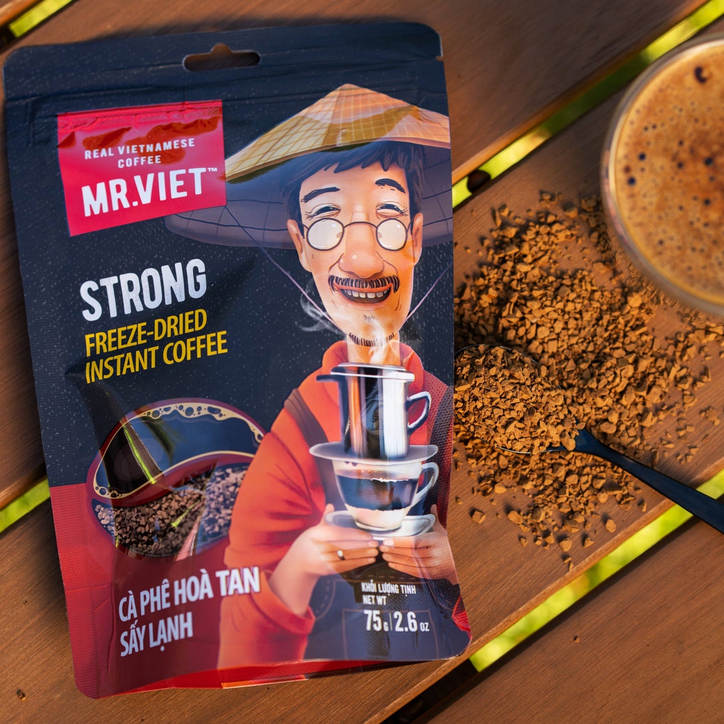 MR.VIET Strong Freeze-dried instant coffee