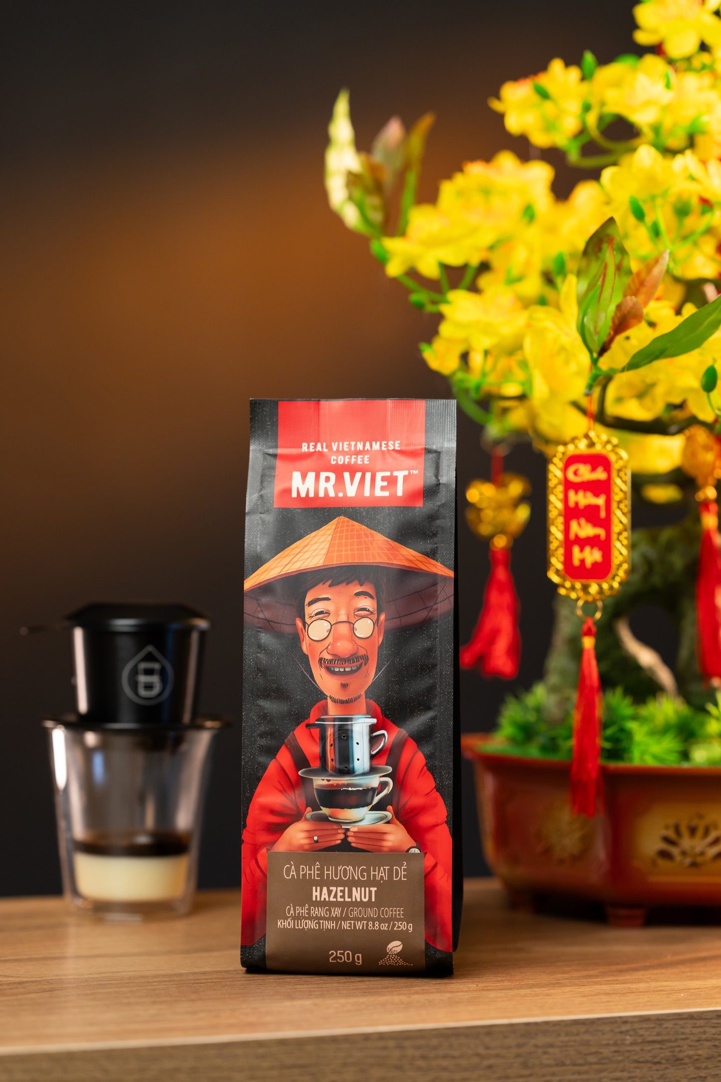 MR. VIET "Hazelnut" (Ground Coffee) 250g