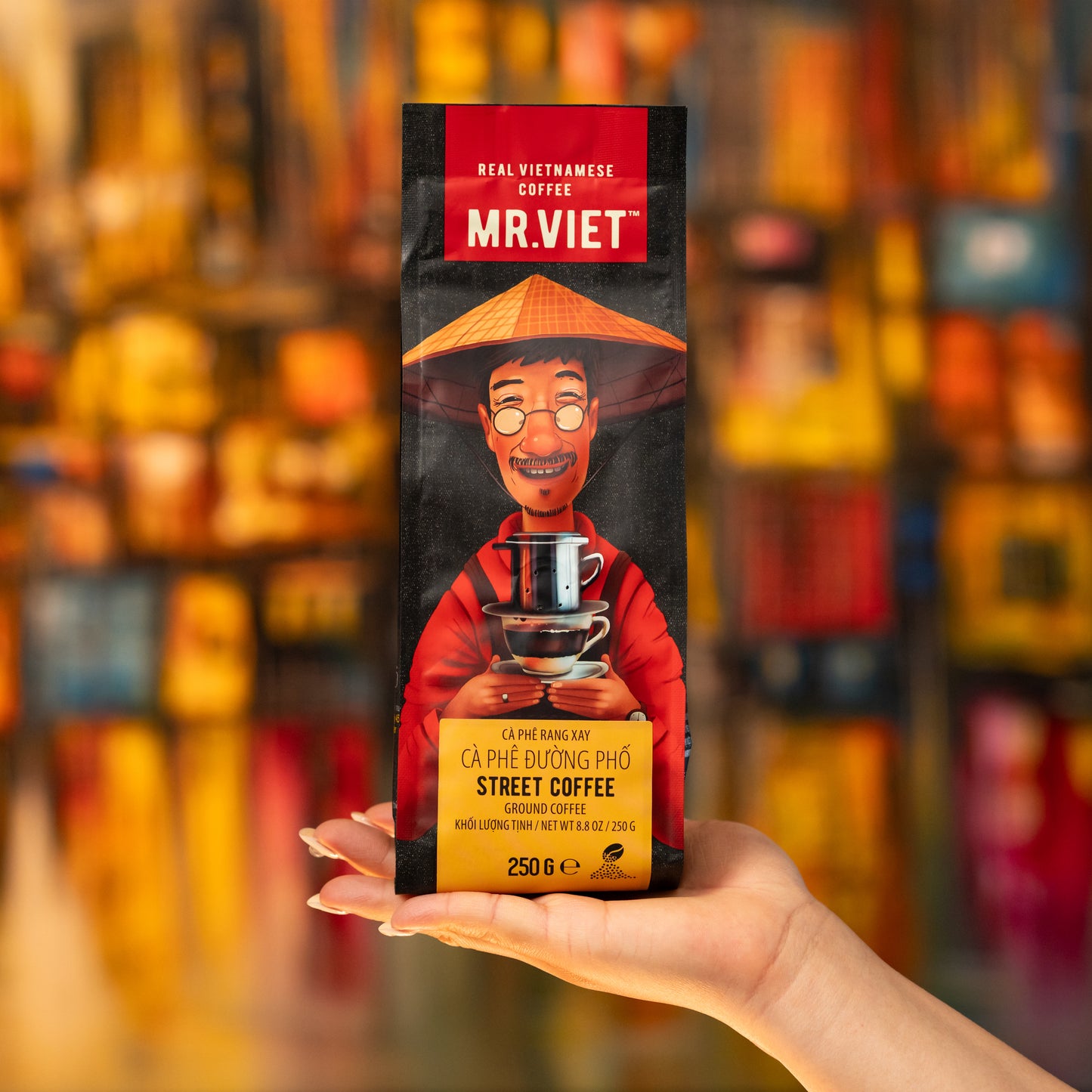 MR.VIET Street coffee (Ground coffee) 250g