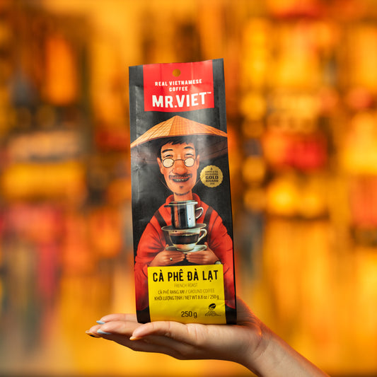 MR.VIET "Cà Phê Đà Lạt" (Ground Coffee) 250g